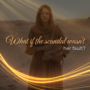 What if the scandal wasn’t her fault?